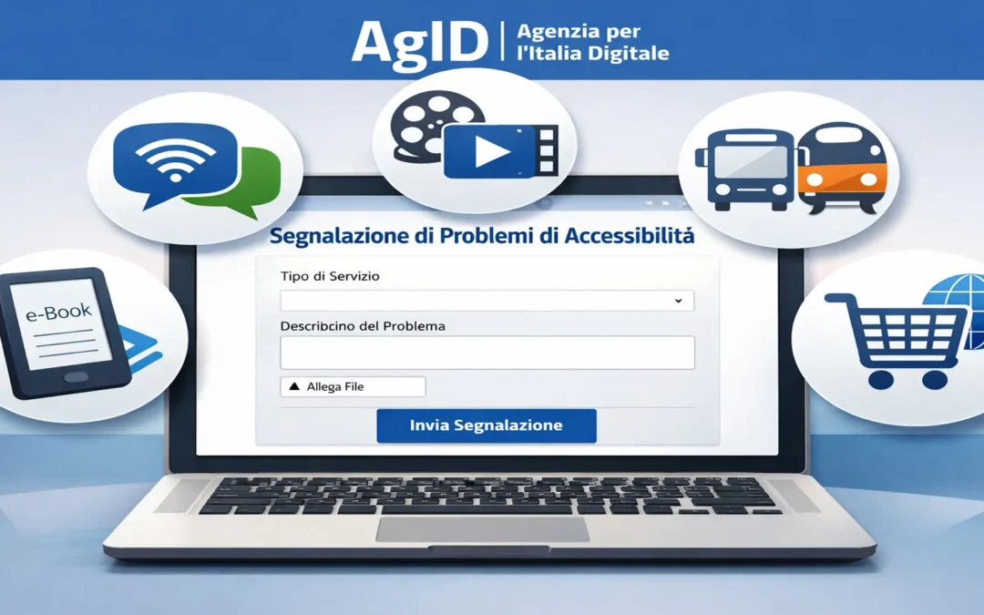 Nuova piattaforma AgID per segnalare problemi di accessibilità digitale
