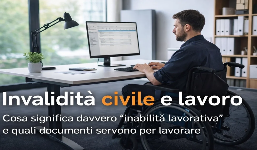 Invalidità civile e lavoro: perché nei documenti sembra una contraddizione?