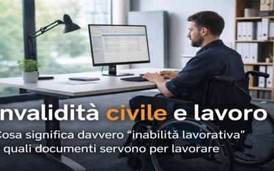 Invalidità civile e lavoro: perché nei documenti sembra una contraddizione?