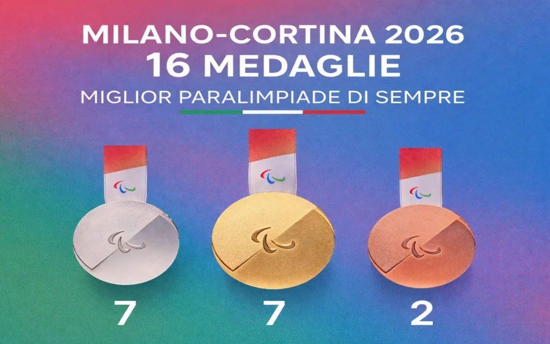 Milano-Cortina 2026: l’Italia chiude con 16 medaglie, la miglior Paralimpiade di sempre